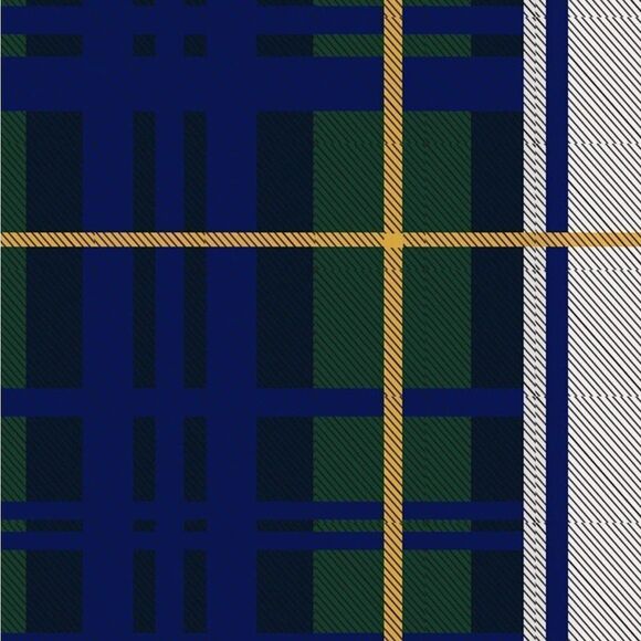 Gretchen Scott Designs plaid, tiered midi dress. - Picture 5 of 7